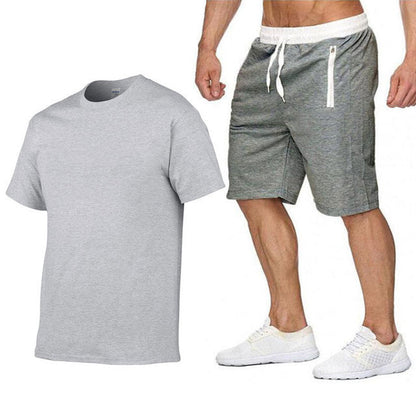 Herren Sportbekleidung Set: T-Shirt und Shorts Casual Style