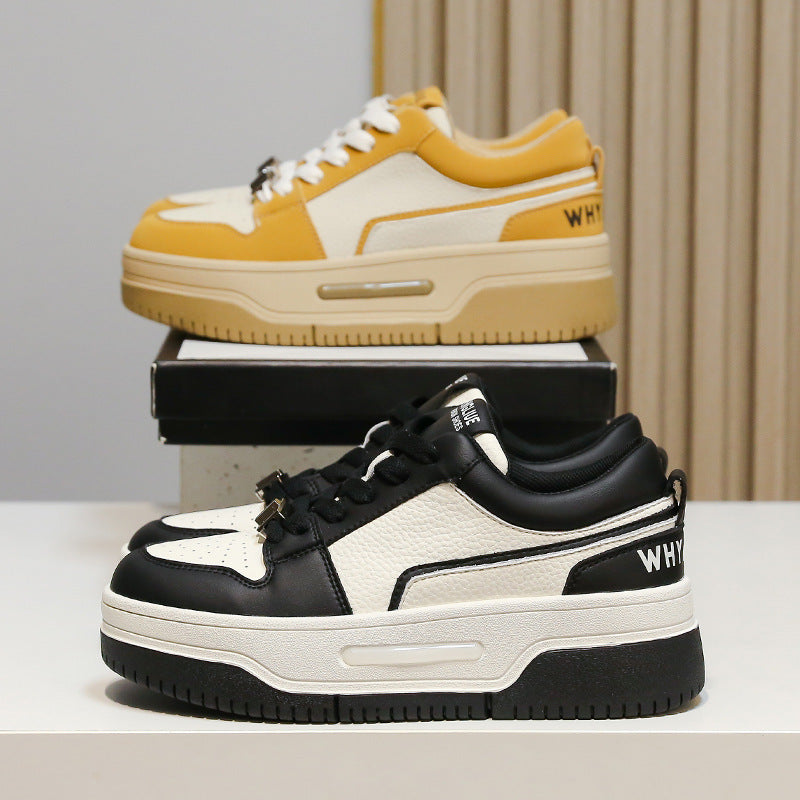 Damen Sneaker Chunky Sportlich Bequem Weiss - BerlinGlamour
