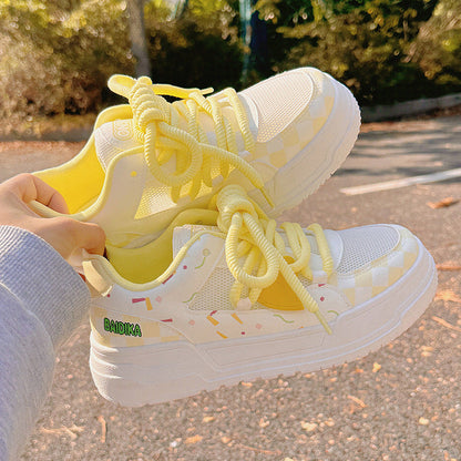 Damen Sneaker Sportlich Modern Design - BerlinGlamour