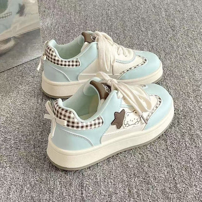 Damen Sneaker Sportlich Trendig Farbenfroh