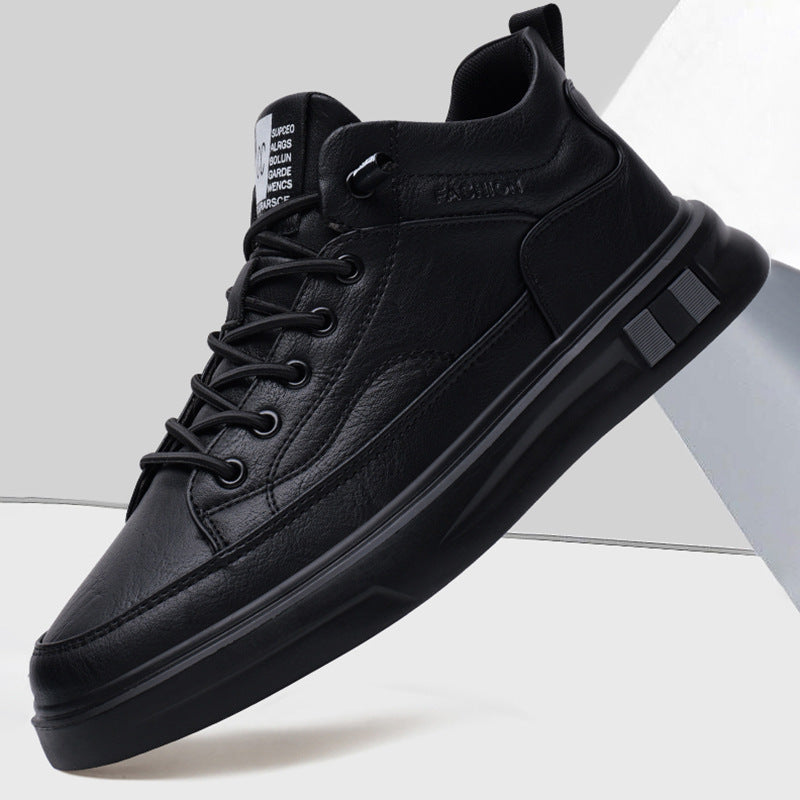 Herren Sneaker Sportlich Schwarz Trendy - BerlinGlamour