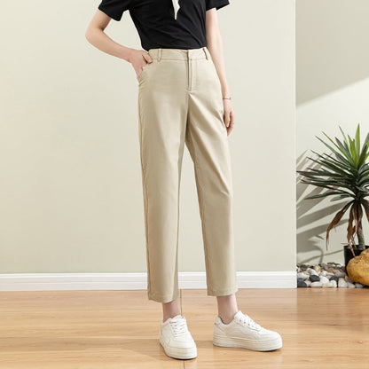 Damen Chino Hose Elastisch Stretch - BerlinGlamour