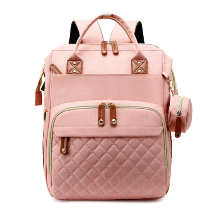 Praktischer 2in1 Babyrucksack mit Wickelbett