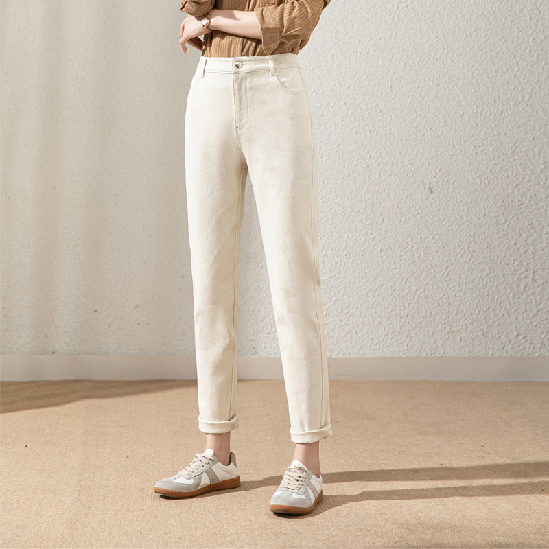 Damen High Waist Jeans Slim Fit Schmal