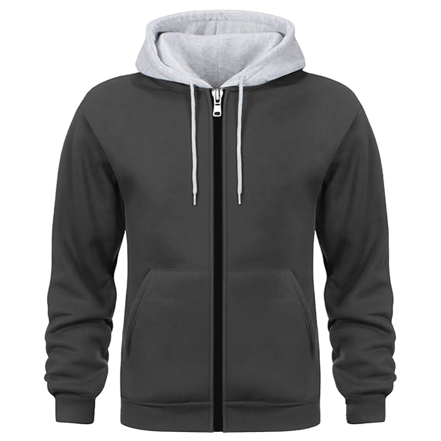 Herren Kapuzenjacke Doppellagig Warm Wasserabweisend