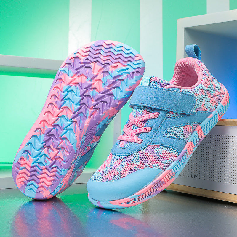 Damen Sportschuhe Freizeit atmungsaktiv Klettverschluss