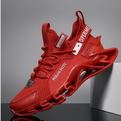 Damen Sneaker Sportlich Atmungsaktiv Laufschuhe Mit Rutschfester Sohle