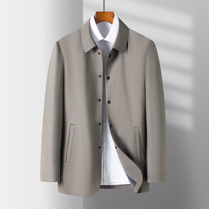Herren Übergangsjacke Leicht Modern Stadtstil