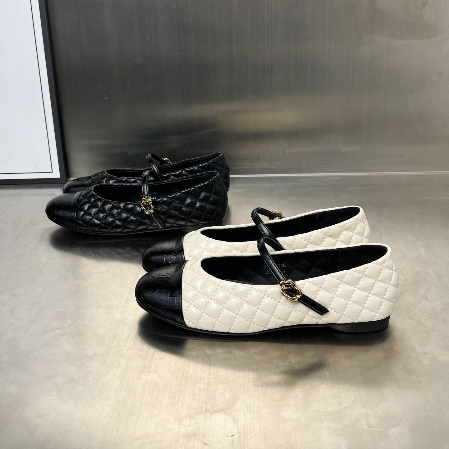 Damen Ballerinas Elegante Riemen Schuhe Damenmode