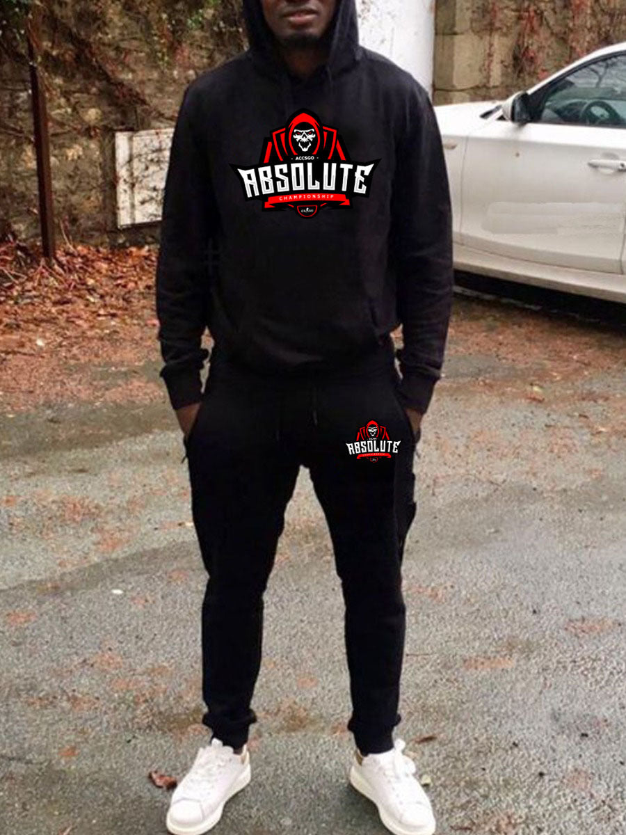 Herren Jogginganzug Sportlich mit Grafikdruck