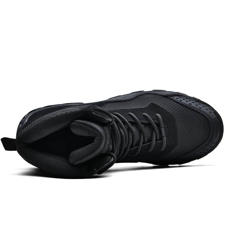 Herren Tactical Stiefel Robust Rutschfest Knöchelschutz