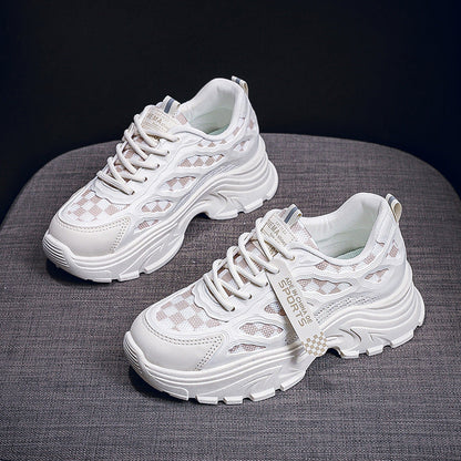 Damen Laufschuhe atmungsaktiv Mesh Sohle Komfort Sneaker