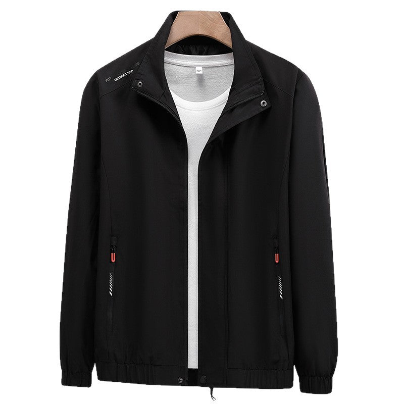 Herren Winterjacke Winddicht Kapuzenjacke Modern