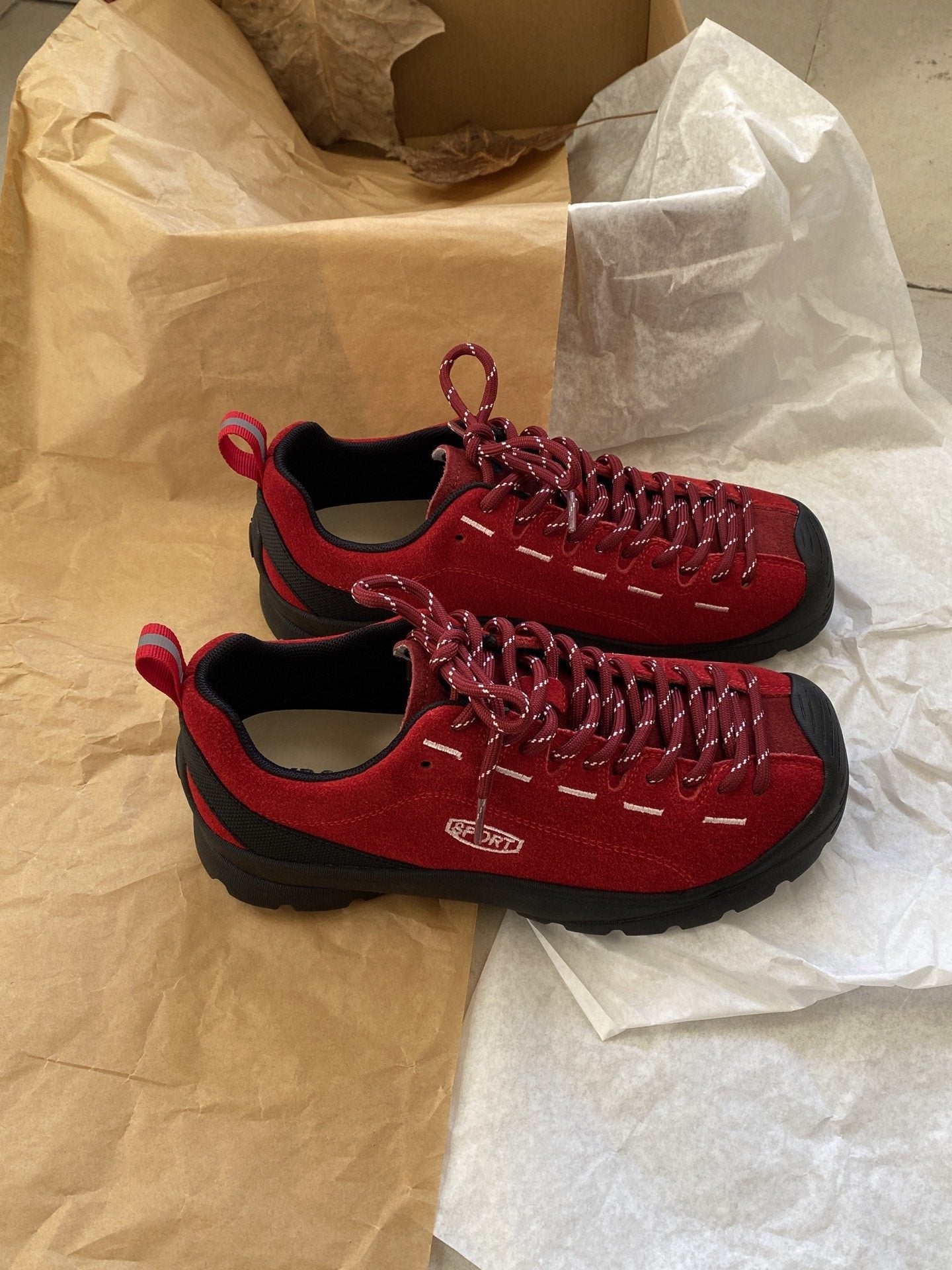 Wanderschuhe Damen Sportlich Griffig Atmungsaktiv