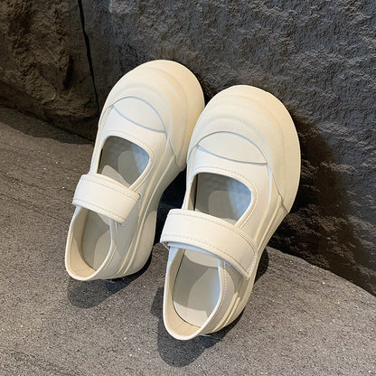 Damen Sneaker Komfortabel Slip-On Weite Passform Klettverschluss