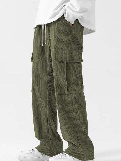 Herren Cargo-Hose Bequem Stretch