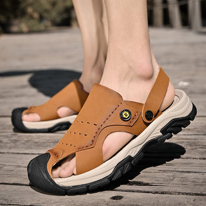 Herren Sandalen Bequem atmungsaktiv Ergonomisch