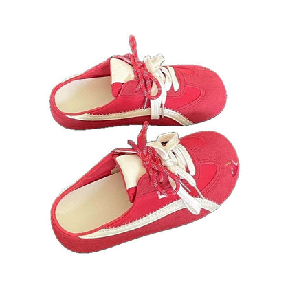 Damen Sneaker Blumenmuster atmungsaktiv Modern