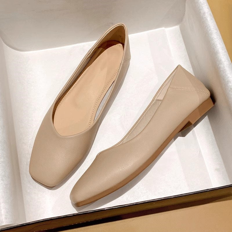 Damen Ballerinas Elegant Bequem Schnitt - BerlinGlamour
