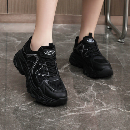 Damen Sneaker Sport Fitness Schuhe Atmungsaktiv