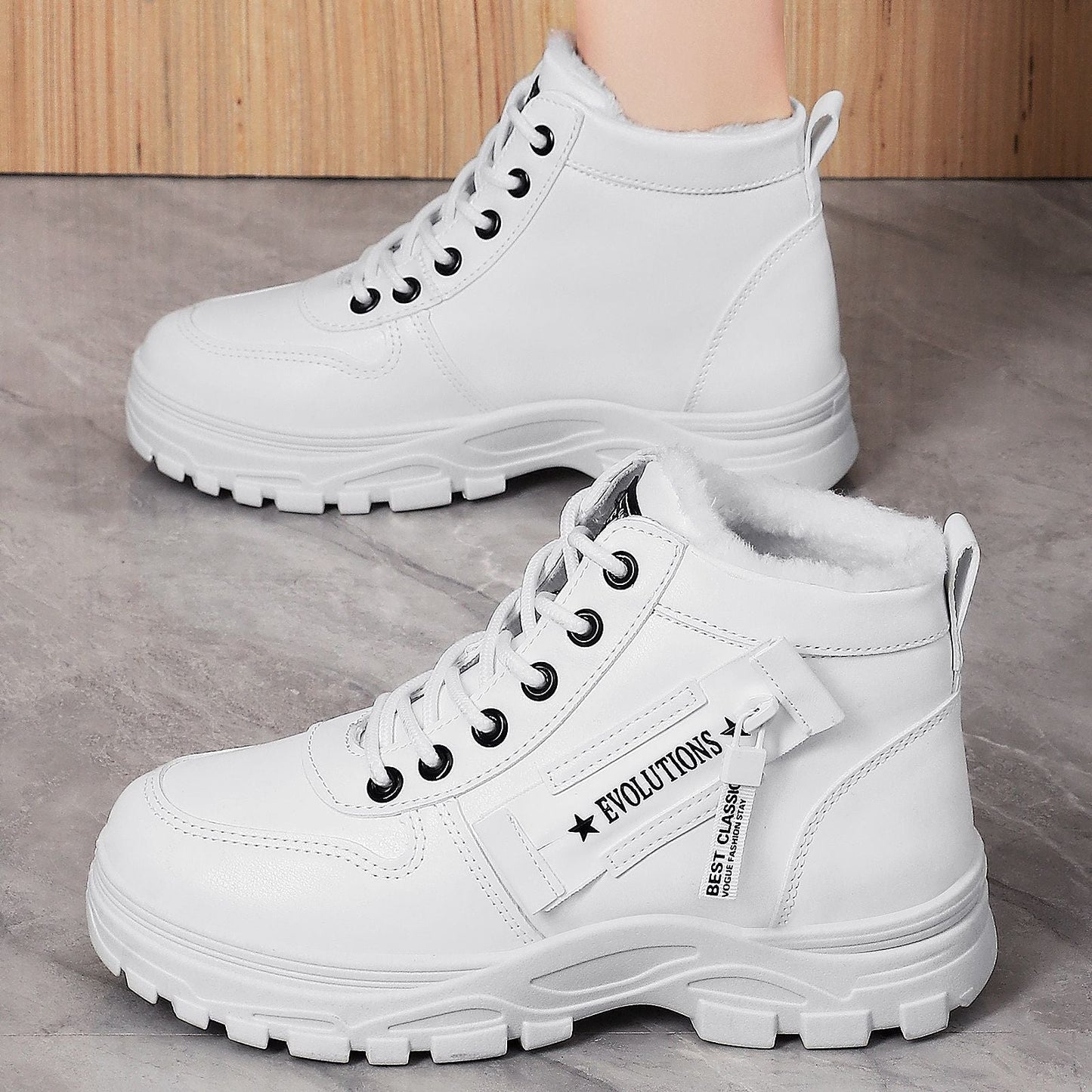 Damen Winterstiefel Warm Isoliert Rutschfest Schnee