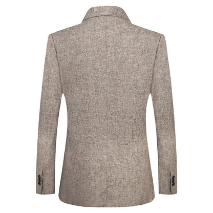 Herren Blazer Jacke Modern Slim Fit Mischgewebe
