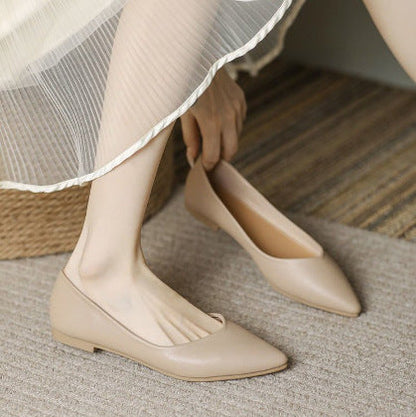 Elegante Damen Ballerinas Spitze Weich