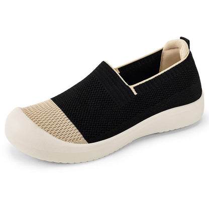 Damen Sneaker Slip-On atmungsaktiv rutschfest Modern