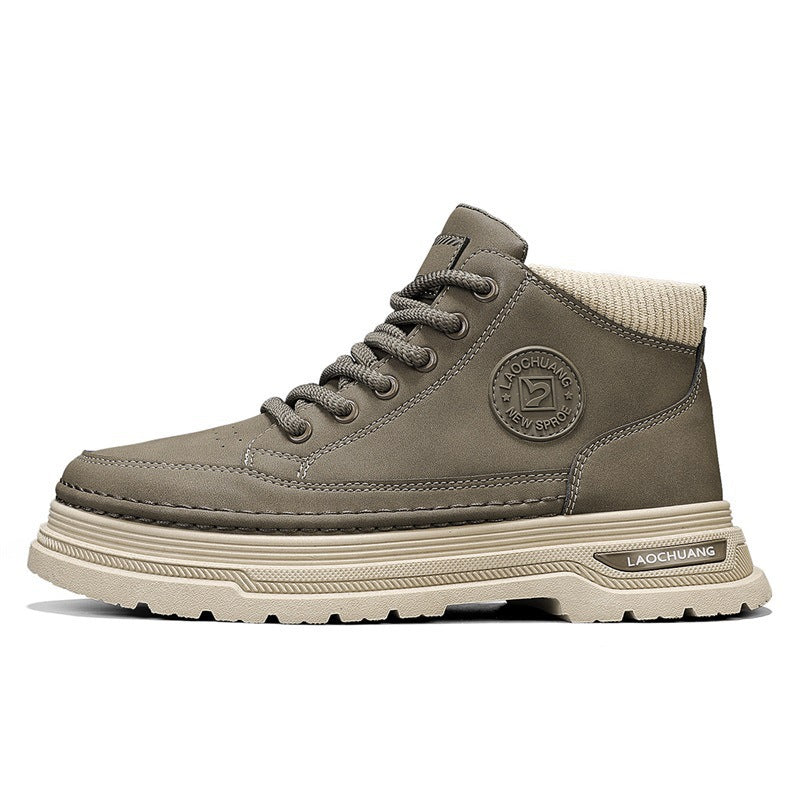 Damen Sneaker Hoch Frauen Sneaker Mit gepolsterter Knöchelpartie
