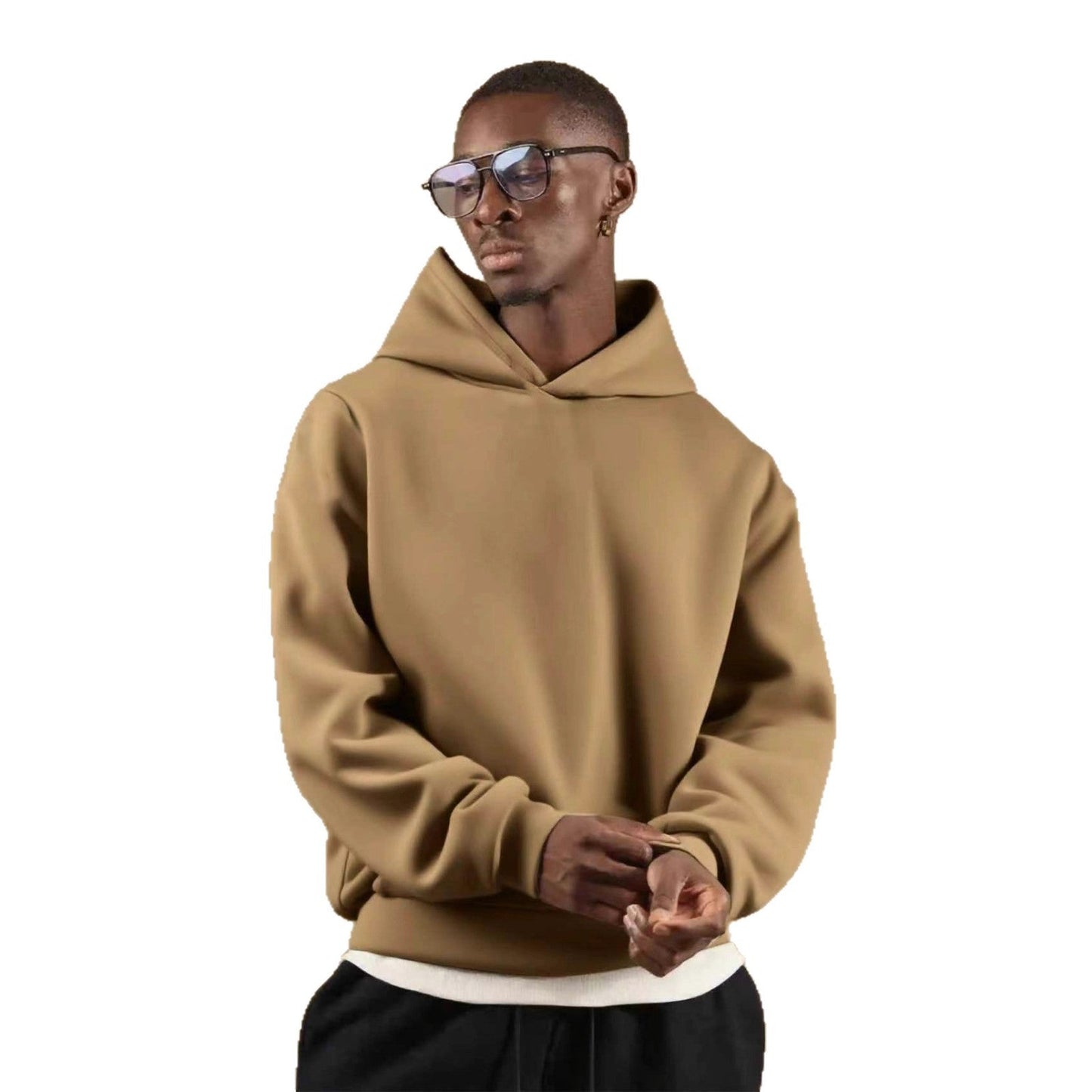 Herren Kapuzenpullover Weich Bequem Lässig