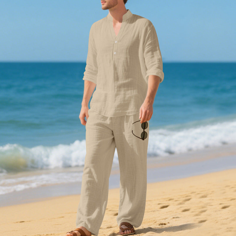 Herren Strandoutfit Lässig Leger Sommer