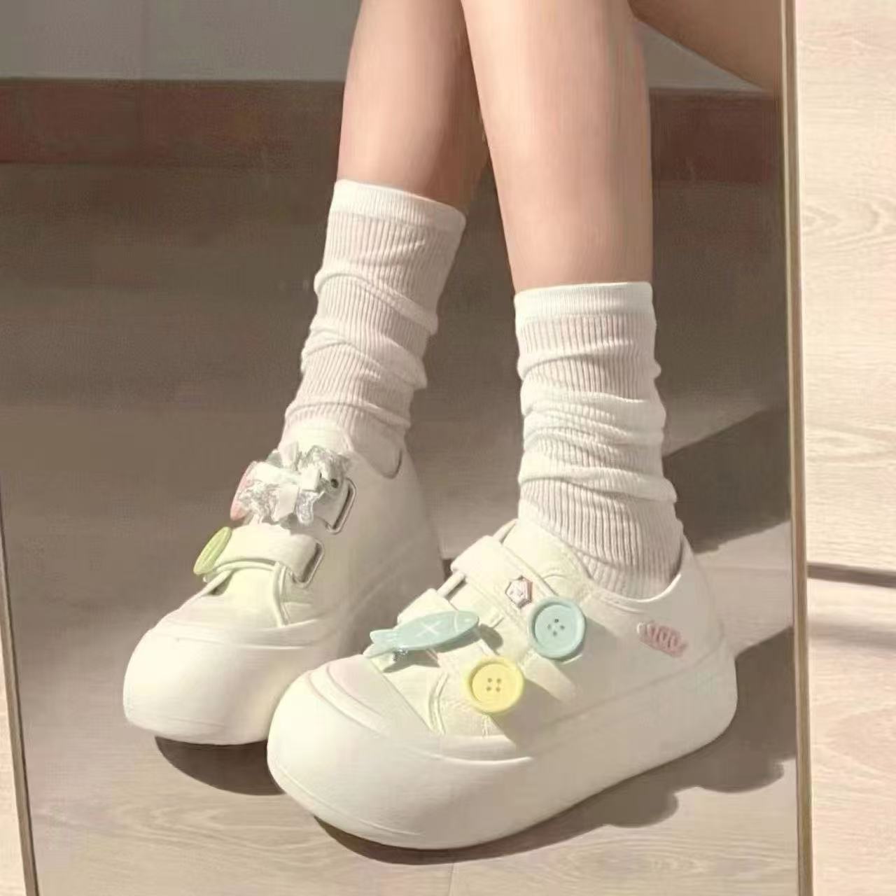 Damen Plateau-Slipper Modisch Verspielt mit Dekoration