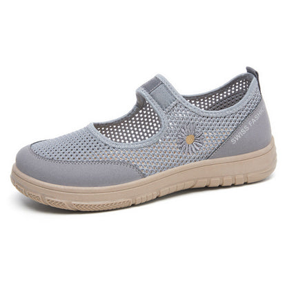 Damen Freizeitschuhe Bequem Luftig Verstellbar
