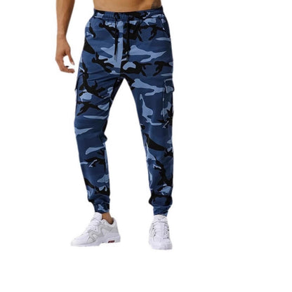 Herren Cargo-Hose Vieltaschen Elastischer Bund Modern