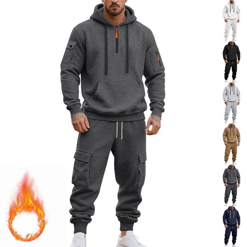 Herren lässiges Freizeitset mit praktischen Taschen und Reißverschluss BerlinGlamour: Die perfekte Mischung aus Stil, Komfort und Funktionalität. Unser Online-Shop bietet eine bre - BerlinGlamour