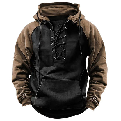 Herren Kapuzenpullover Modern Schnürverschluss Gemütlich
