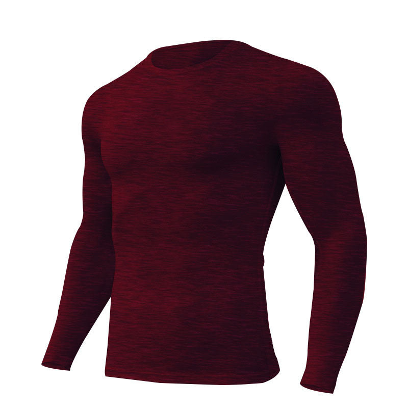 Herren Sportshirt Atmungsaktiv Langarm Funktionshemd