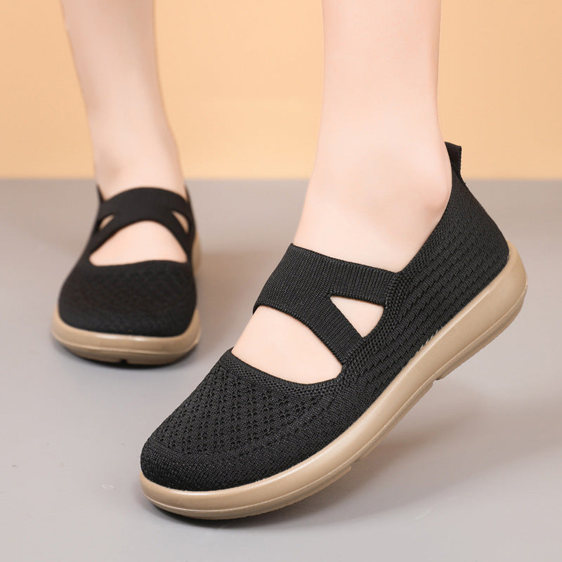Damen Sportschuhe Atmungsaktiv Elastisch Freizeit