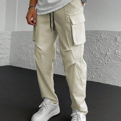 Herren Cargo-Hose Multifunktional Elastisch Comfort
