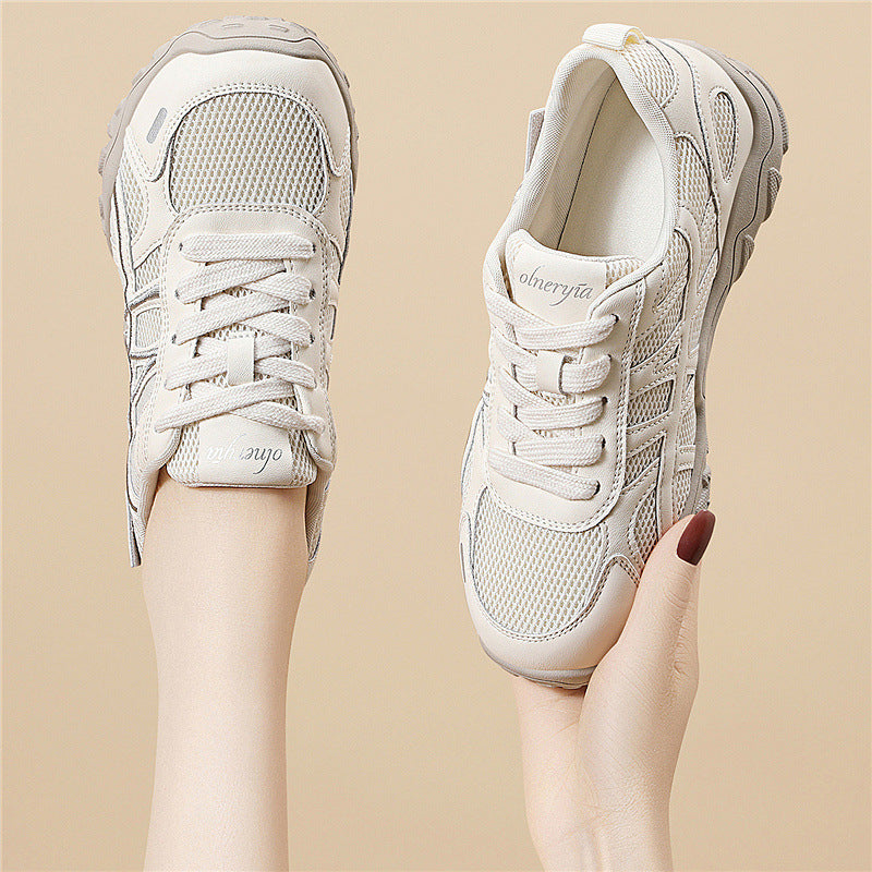 Damen Fitness-Sneaker Atmungsaktiv Stützende Sohle Sportlich