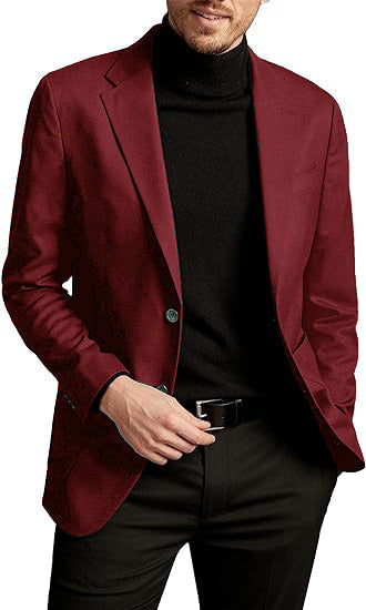 Herren Sakko Modern Slim Fit Maßgeschneidert Elegant