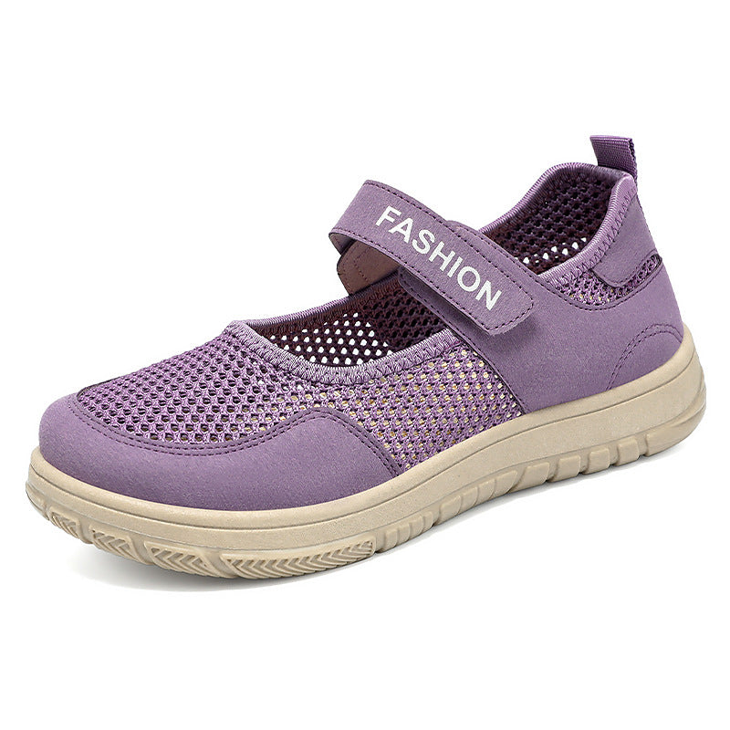 Damen Sneaker Schuhe Slip-On Bequem Atmungsaktiv