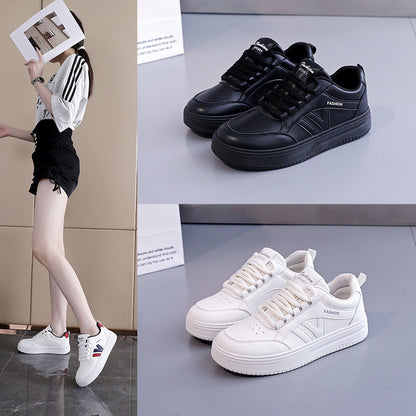 Damen Sneaker Sportlich Dicksohle Modisch