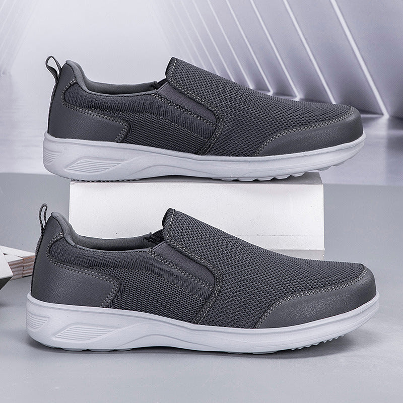 Damen Slip-On Schuhe Leicht Mesh Bequem