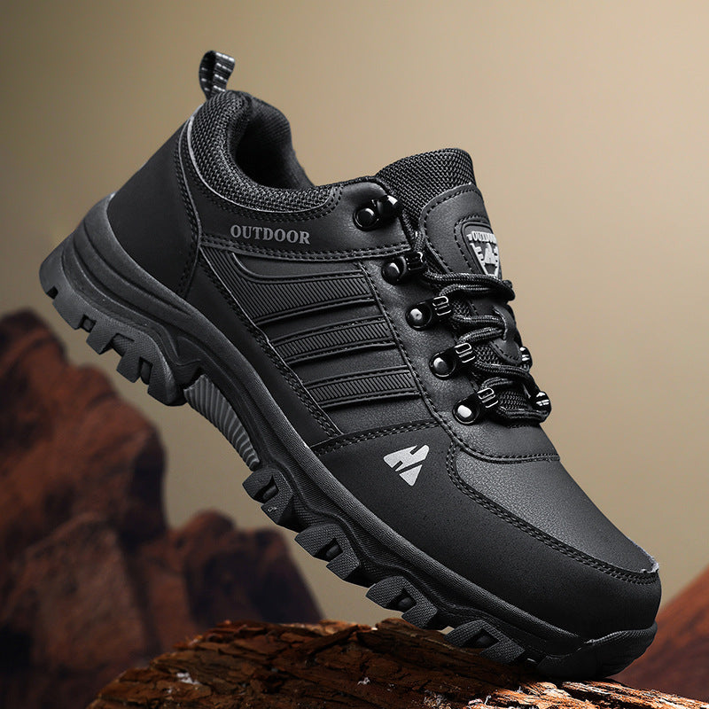 Herren Wanderschuhe Wasserdicht Rutschfest Atmungsaktiv