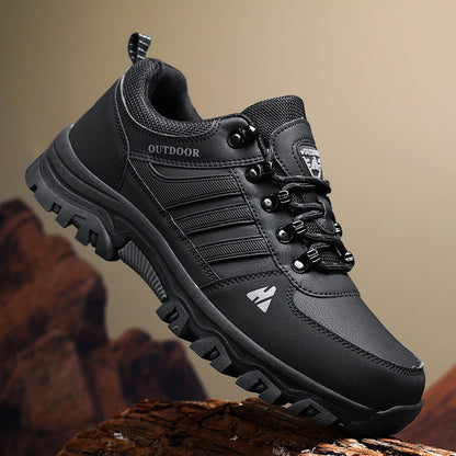Herren Wanderschuhe Wasserdicht Rutschfest Atmungsaktiv