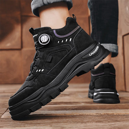 Damen Sneaker Outdoor Hoch Rutschfest Wasserdicht