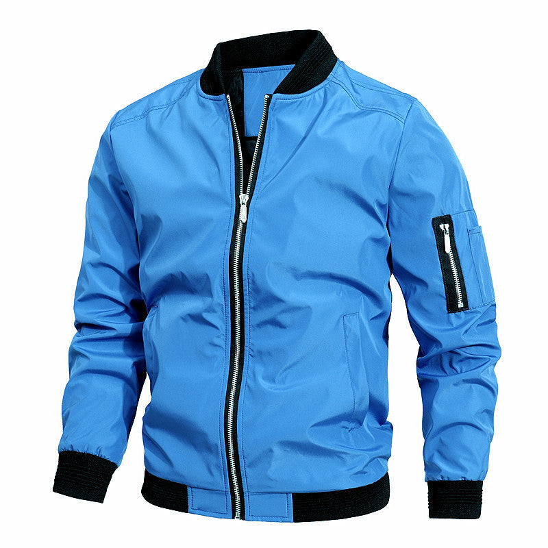 Leichte Bomberjacke Urban Style Schwarz