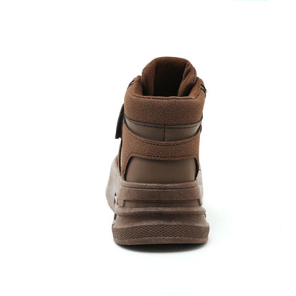 Damen Sneaker Sportlich High-Top mit Klettverschluss