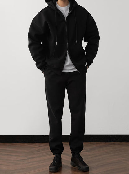 Herren Freizeitjacke Bequem mit Jogginghose Sportlich